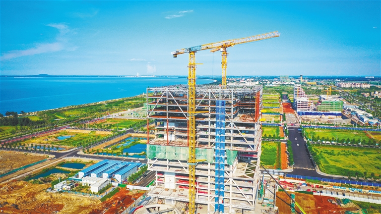 海南国际能源中心大厦项目年底竣工