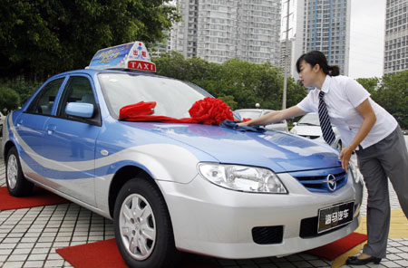 中国日报:海口市更新出租汽车月底投放市场营