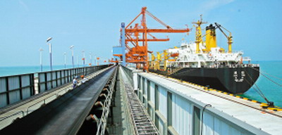 华能东方电厂5万吨级码头开港通航 -- 海南省人