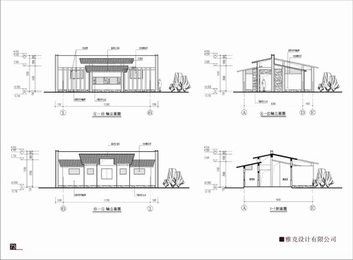 公共厕所建筑设计方案图集(三)