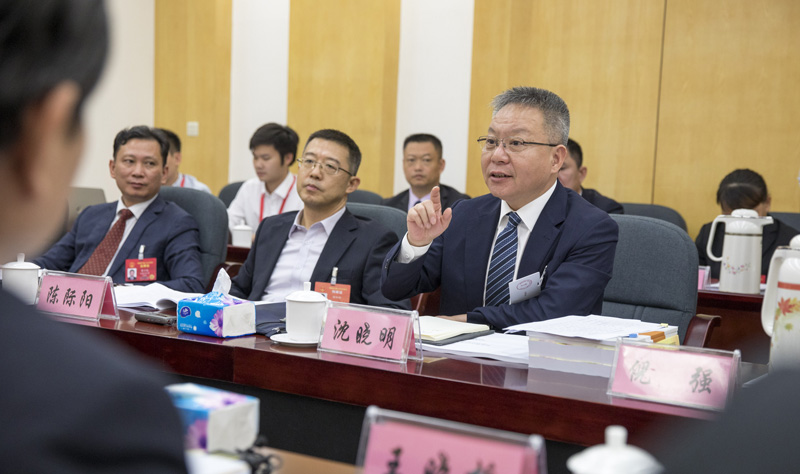 沈晓明：解决好民生问题 确保发展成果惠及全体人民 