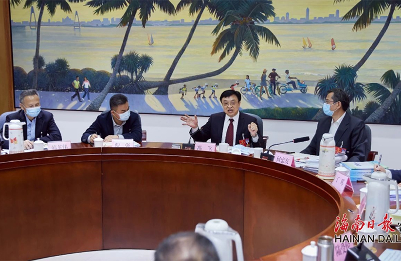 冯飞参加海口、白沙、乐东、琼海、澄迈、东方等代表团审议