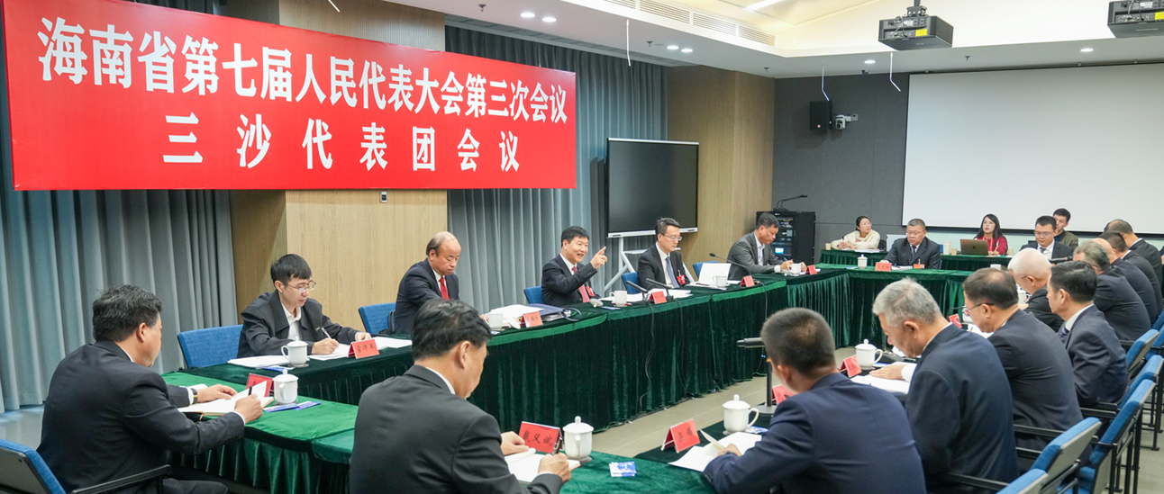 刘小明参加三沙、东方、乐东代表团审议