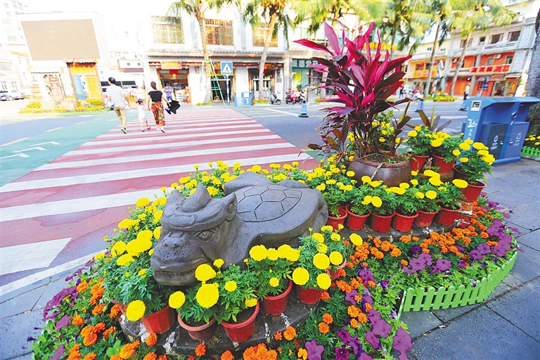 博鳌小镇“穿上”节日的盛装迎年会
