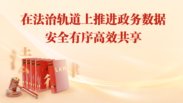 在法治轨道上推进政务数据安全有序高效共享