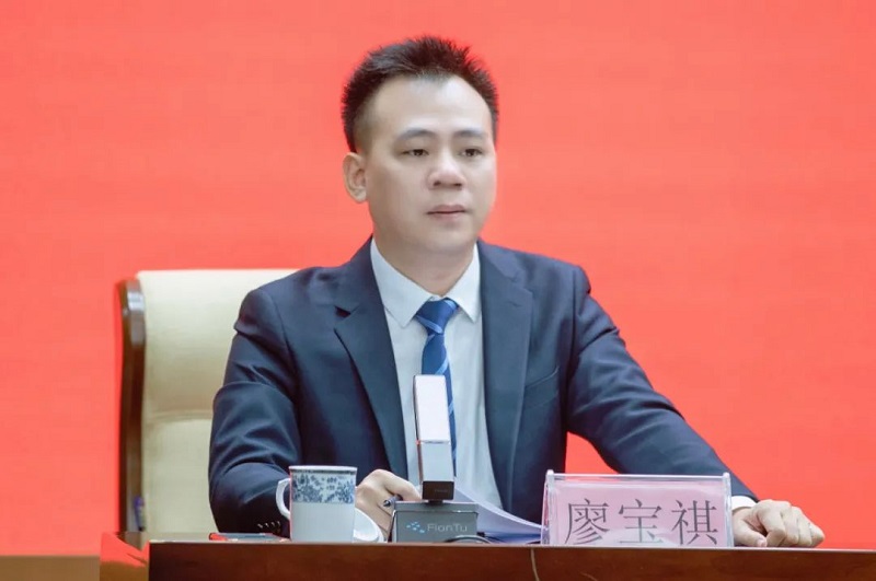 中共海南省委宣传部新闻发布处副处长廖宝祺