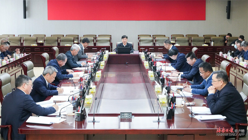 省持续深化海南农垦改革领导小组第五次会议召开（海南省农垦系统改革）