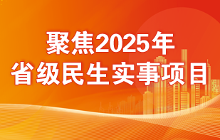 聚焦2025年省级民生实事项目