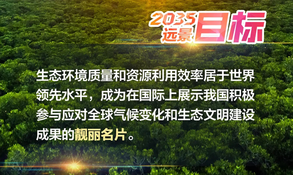 生态环境质量和资源利用效率居于世界领先水平