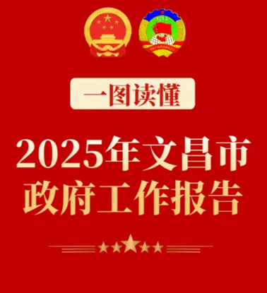 一图读懂2025年文昌市政府工作报告