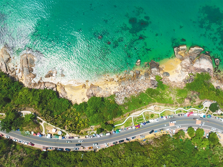 石梅湾沿海旅游公路图片