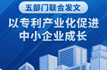 图表：五部门联合发文 以专利产业化促进中小企业成长